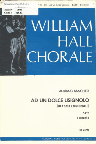 Ad un dolce usignolo (0-004)