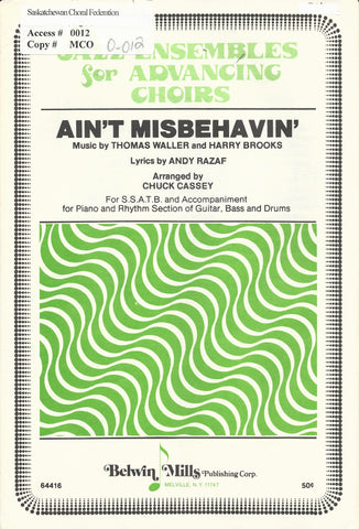Ain't Misbehavin' (0-012)