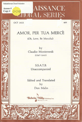Amor, per tua mercè (0-018)