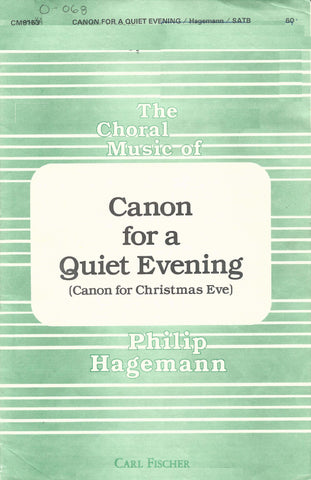 Canon for a Quiet Evening (0-068)