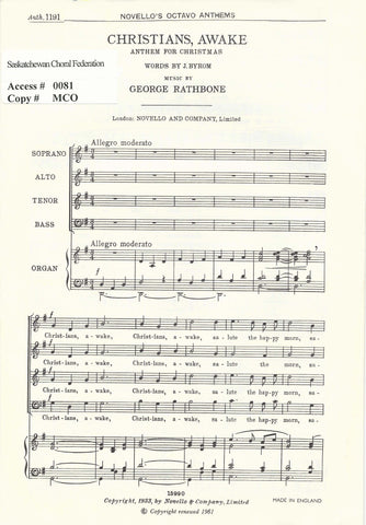 Christians, Awake (0-081)