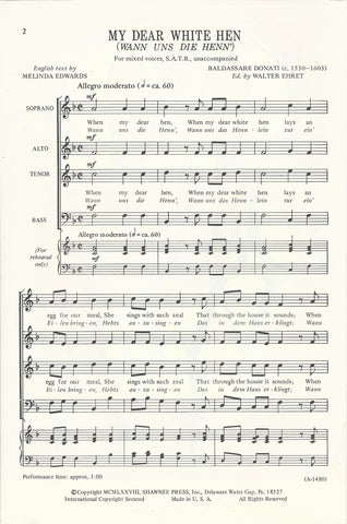 My Dear White Hen (0-372)