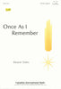 Once As I Remember (0-641)