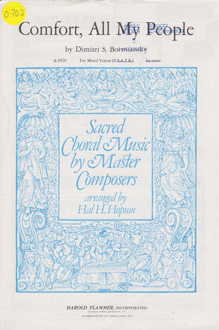 Comfort, All My People (0-702)