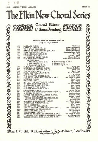 Ancient Irish Lullaby (0-718)