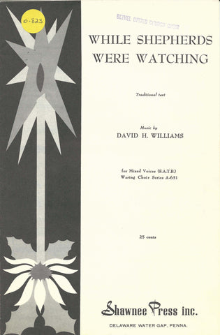 While Shepherds Were Watching (0-823)