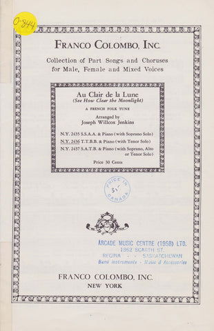 Au Clair de la Lune (0-844)