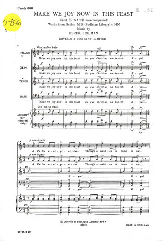 Make We Joy Now in This Feast (0-876)