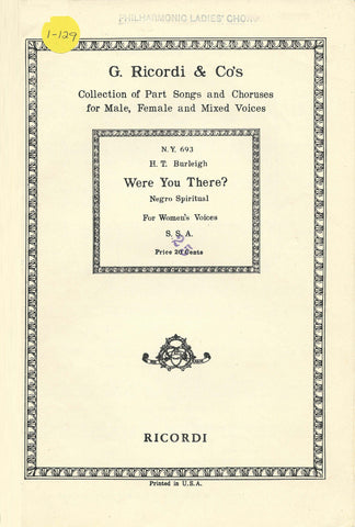 Were You There? (1-129)