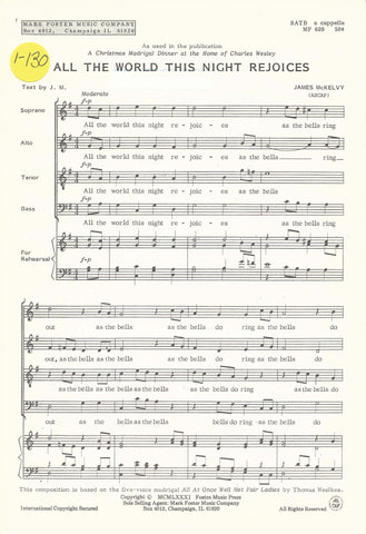 All the World this Night Rejoices (1-130)