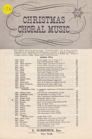 Christmas Hymn (1-336)