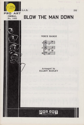 Blow the Man Down (1-354)