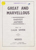 Great and Marvellous (1-388)