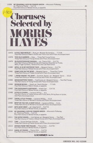 My Grandma Lived on Yonder Green (1-404)