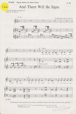And There Will Be Signs (1-626)