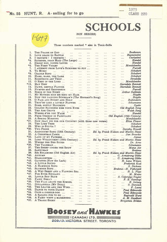 A-Sailing For to Go (1-647)