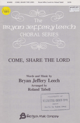 Come, Share the Lord (1-666)