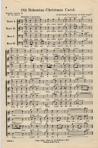 Hail, All Hail the Glorious Morn! (1-791)