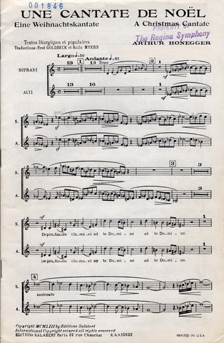 Une Cantate de Noël (1-846)