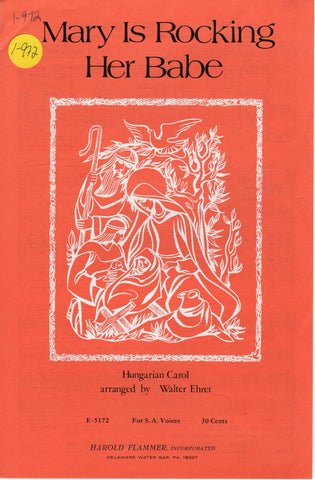 Mary is Rocking Her Babe (1-972)