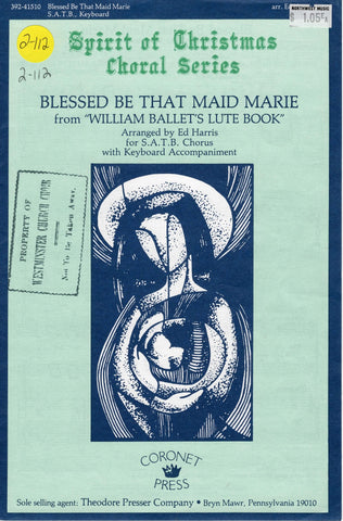 Blessed Be That Maid Marie (2-112)