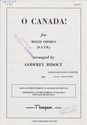 O Canada! (2-241)