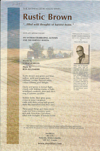Rustic Brown (2-297)
