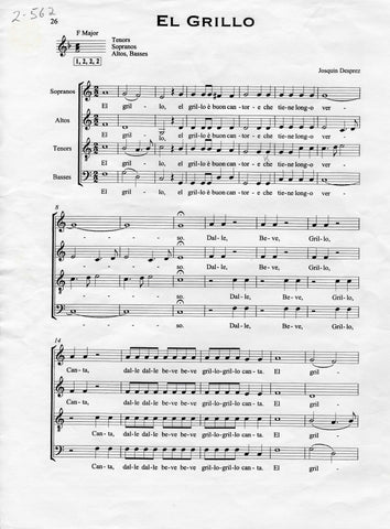 El Grillo (2-562)