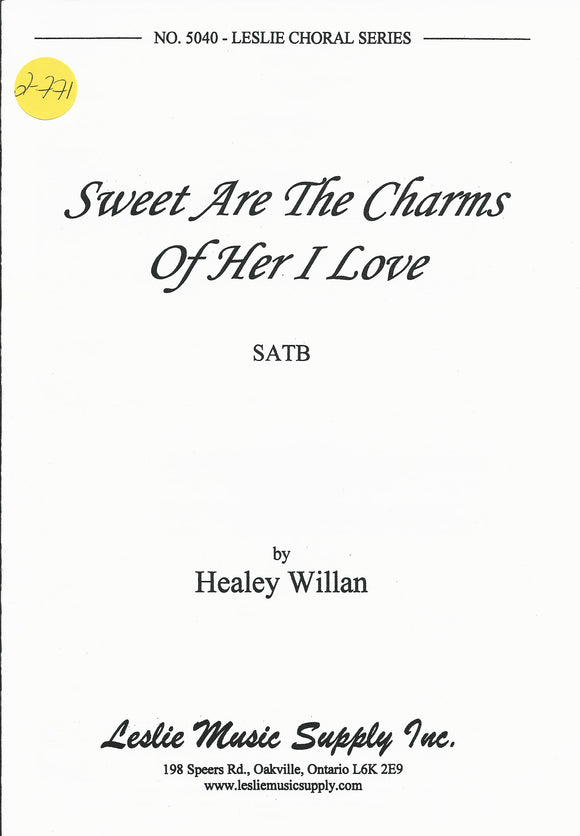 Sweet are the Charms of Her I Love (2-771)