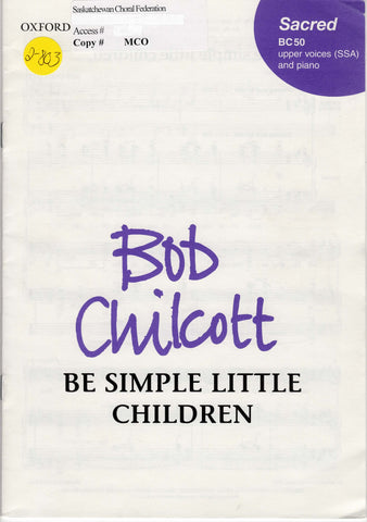 Be Simple Little Children (2-803)