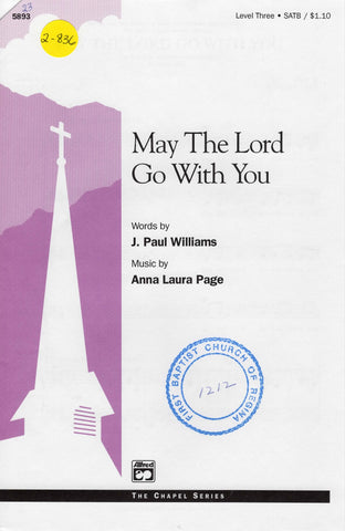 May The Lord Go With You (2-836)