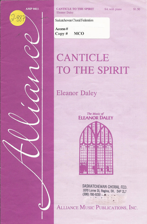 Canticle to the Spirit (2-887)