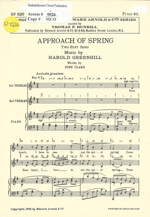 Approach of Spring (0-026)