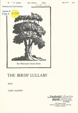 Birds' Lullaby, The (0-047)