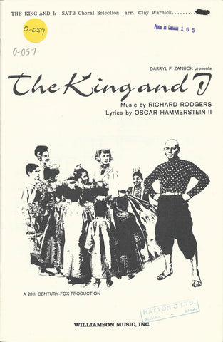 King and I, The (0-057)