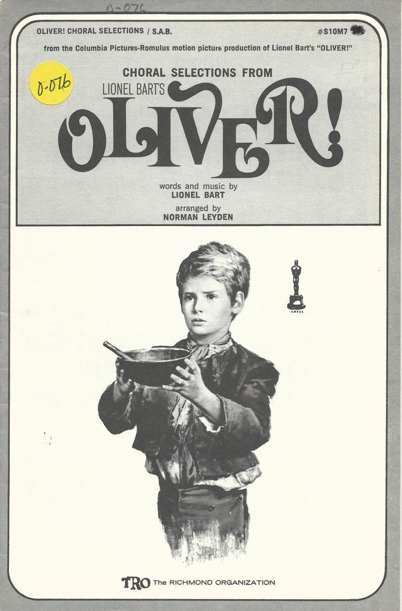 Oliver! (Choral Selections) (0-076)