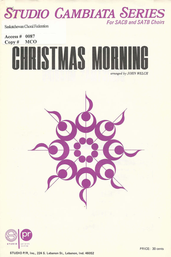 Christmas Morning (0-087)