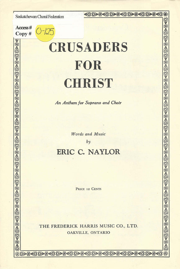 Crusaders for Christ (0-125)