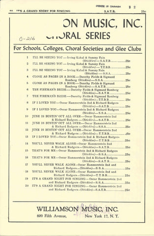 It's a Grand Night For Singing (0-216)