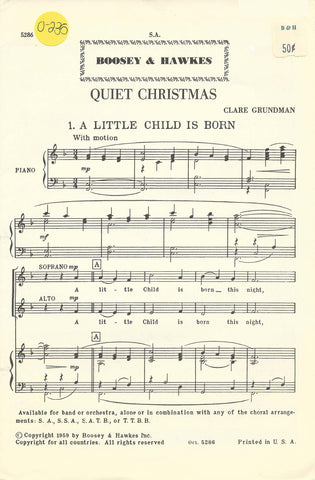 Quiet Christmas (0-235)