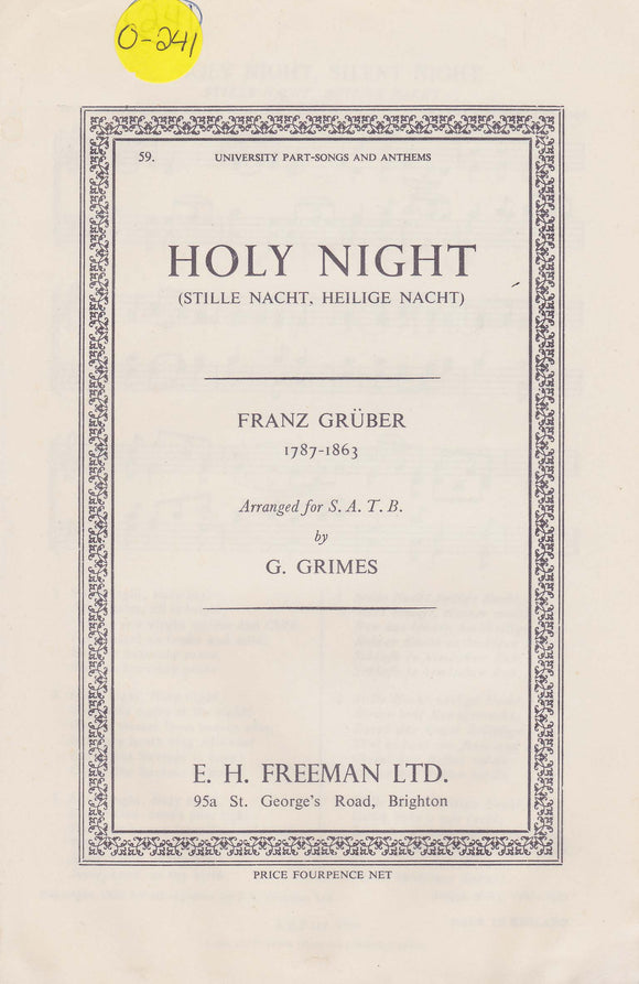 Holy Night (0-241)