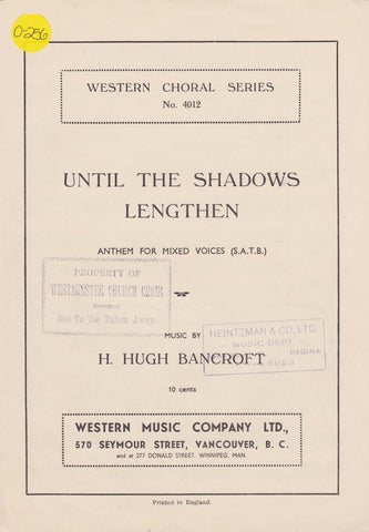 Until the Shadows Lengthen (0-256)