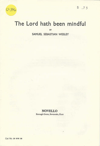 Lord Hath Been Mindful, The (0-346)