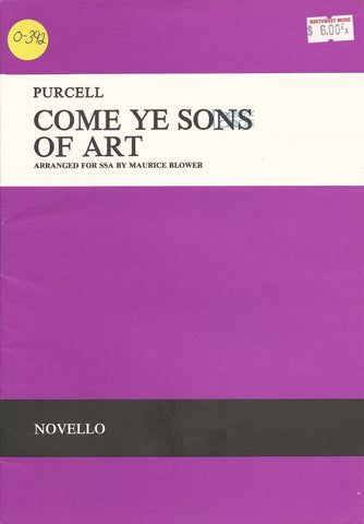 Come Ye Sons of Art (0-392)