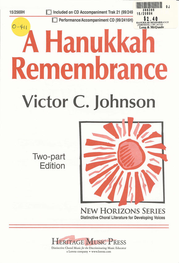 Hanukkah Remembrance, A (0-411)