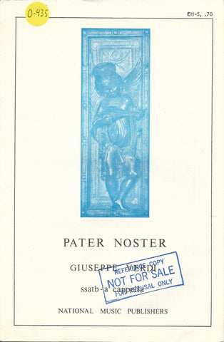 Pater noster (0-435)