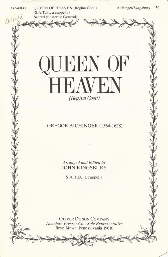 Queen of Heaven (0-448)