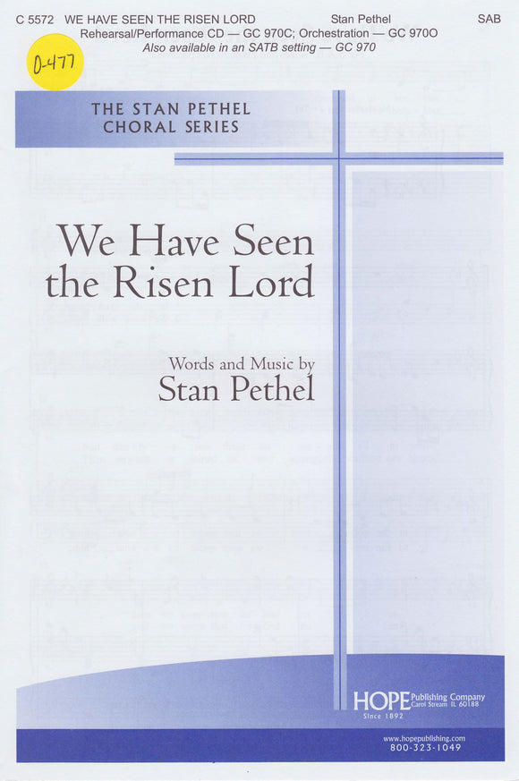 We Have Seen the Risen Lord (0-477)