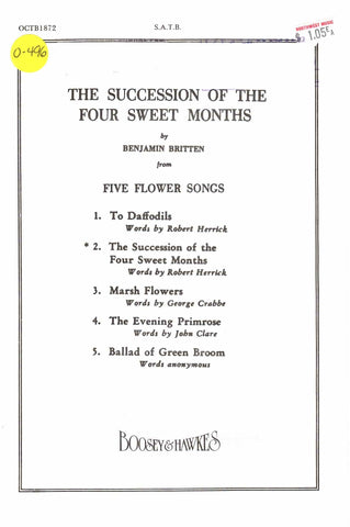 Succession of the Four Sweet Months, The (0-496)