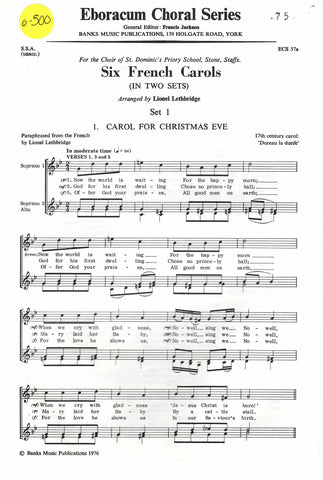 Six French Carols (0-500)